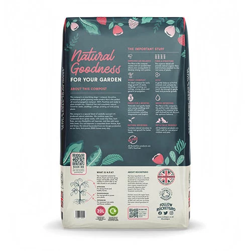 Peat Free Seed & Cutting Compost With John Innes 20L - Image 2