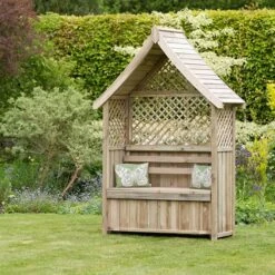 Norfolk Arbour With Storage Box