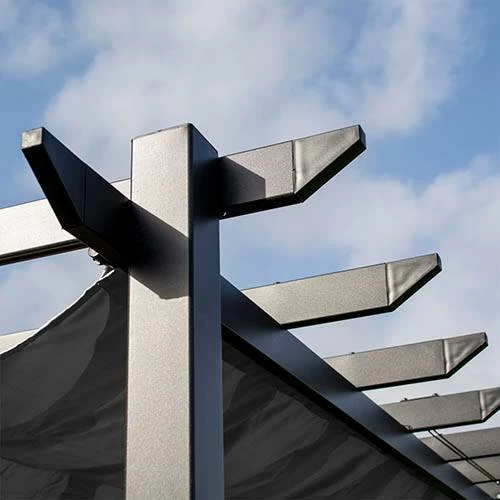 Latina 3x3 Grey Sun Canopy - Image 2