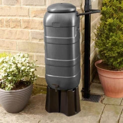 Water Butt With Rain Saver Kit 100L