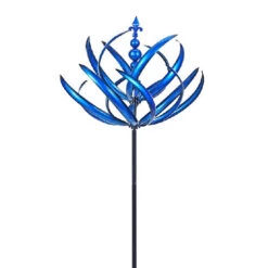 Blue Tulip Wind Sculpture