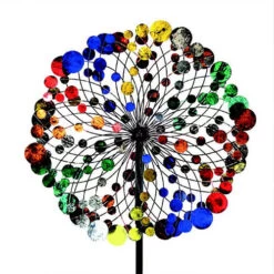 Colourful Galaxy Wind Sculpture