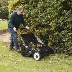 The Handy Push Lawn Sweeper