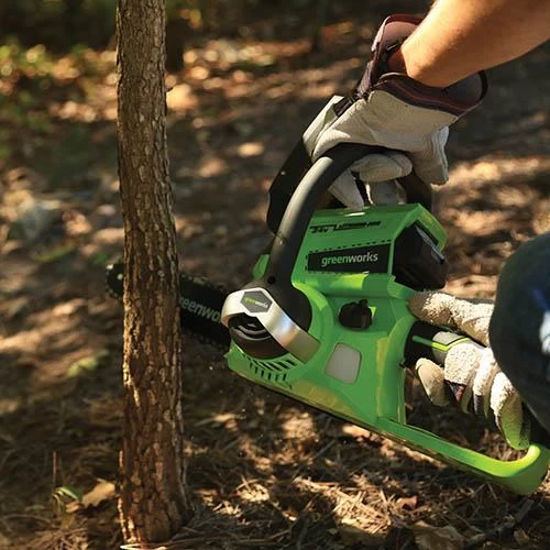 Greenworks 24V Cordless Chainsaw With 2Ah Battery And Charger - Image 2
