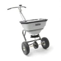 The Handy 31.75kg (70lbs) Heavy Duty Push Broadcast Spreader