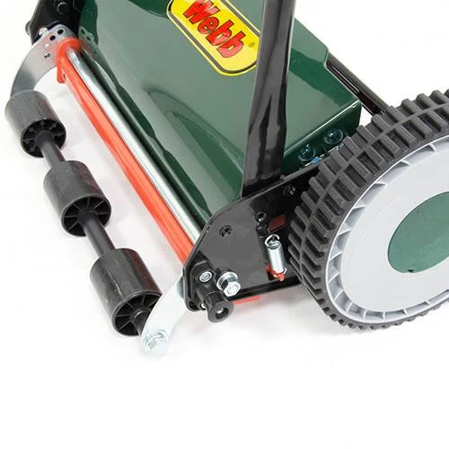 Webb 12 Inch 'Autoset' Sidewheel Lawnmower - Image 4